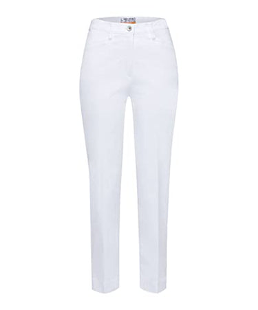 Raphaela by Brax Damen Style Lorella Super Dynamic Cotton Pigment Hose, White, 32W / 32 im Sale